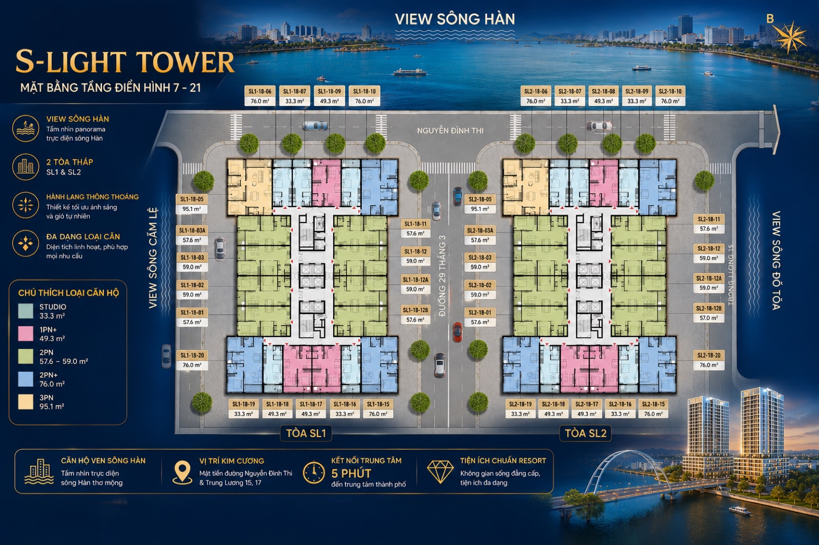 Mat Bang S ligh tower